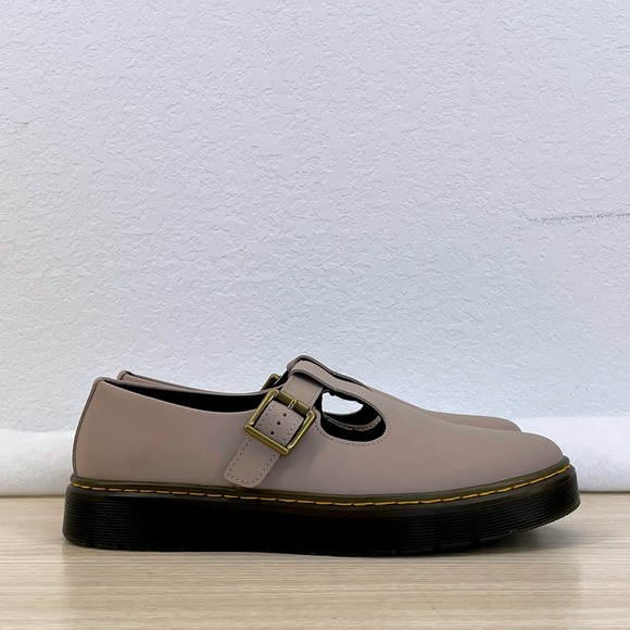 Dr. Martens Zavala MJ Platform Mary‎ Janes Buckle Strap Shoes US 10 - Picture 1 of 9
